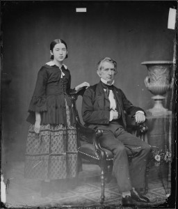 Hon._William_H._Seward,_N.Y._Secretary_of_State,_and_daughter_-_NARA_-_528357